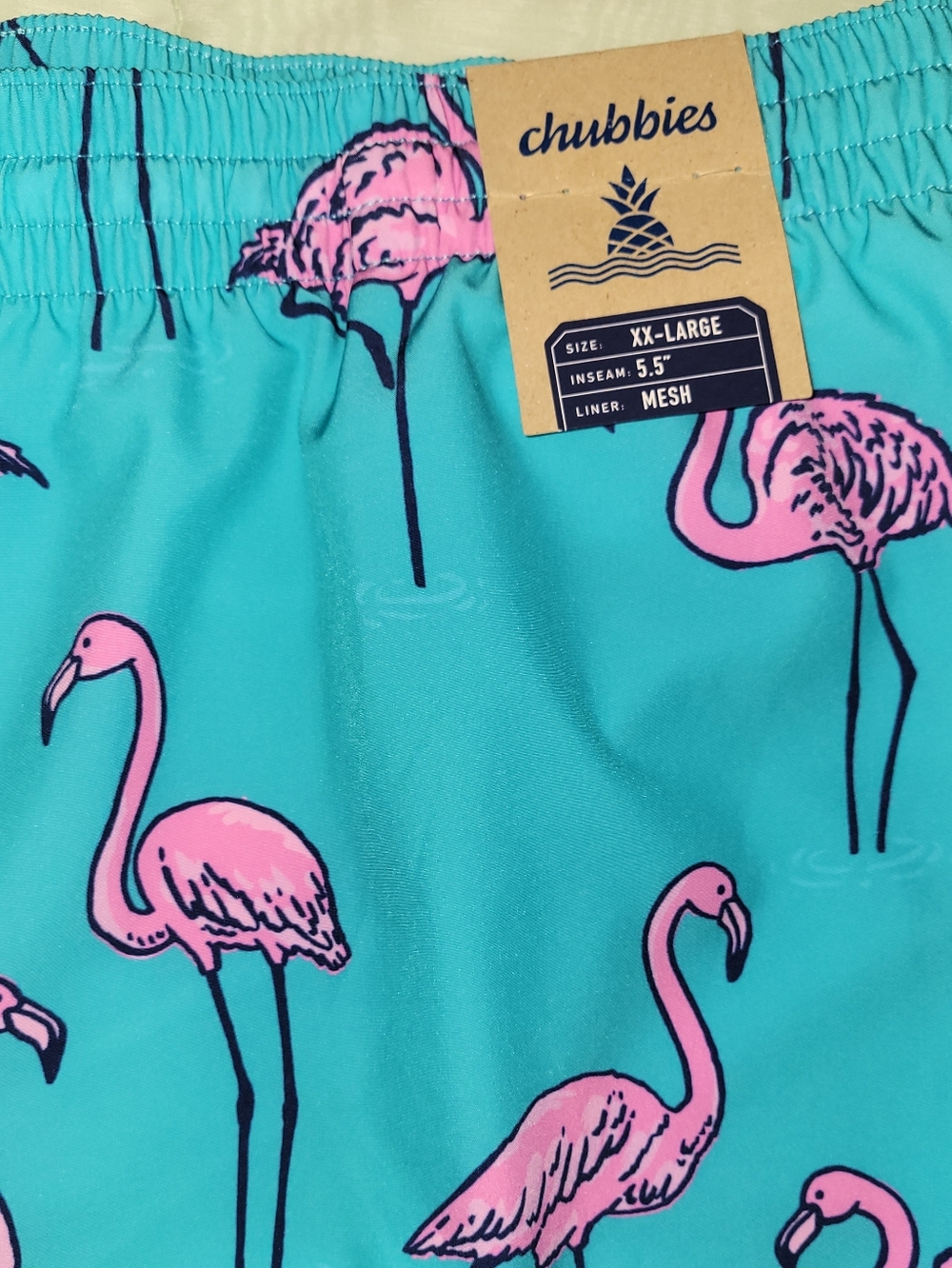 NWT chubbies The Beach Retreats 5.5" Classic Swim Trunk